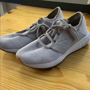 Light grey new balance fresh foam Cruz sneaker